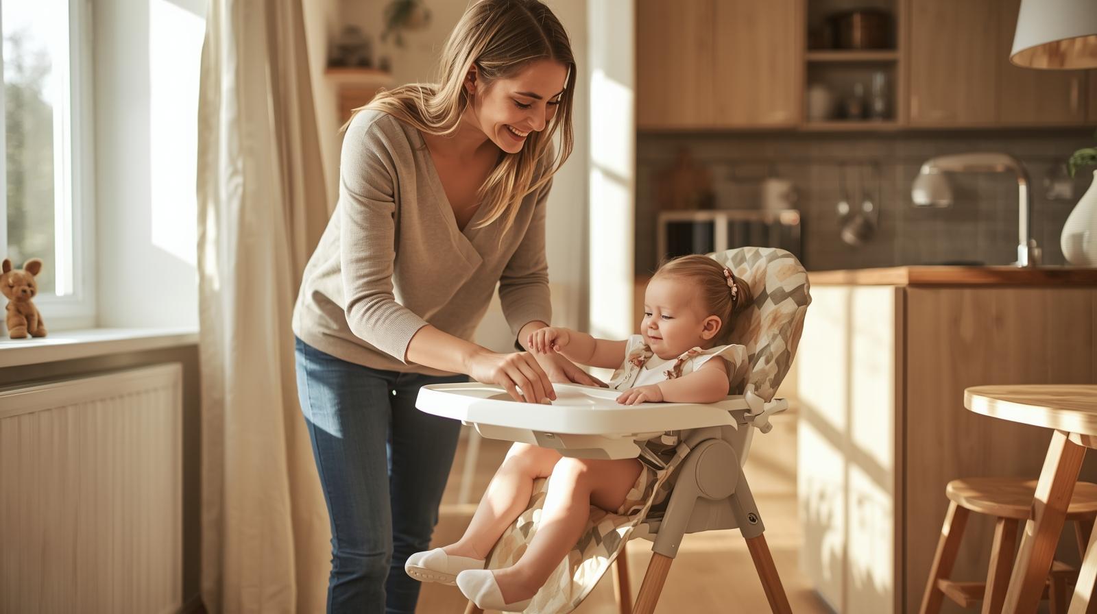 Jak starší jídelní židlička získala nový život díky náhradnímu potahu