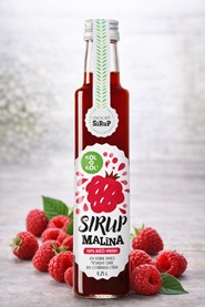 Malinové sirupy