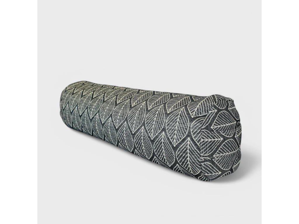 Jógový válec, bolster na jógu listy, květy