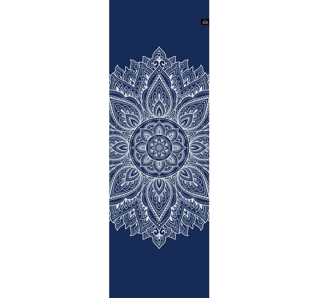 Podložka na cvičení královská modrá MANDALA