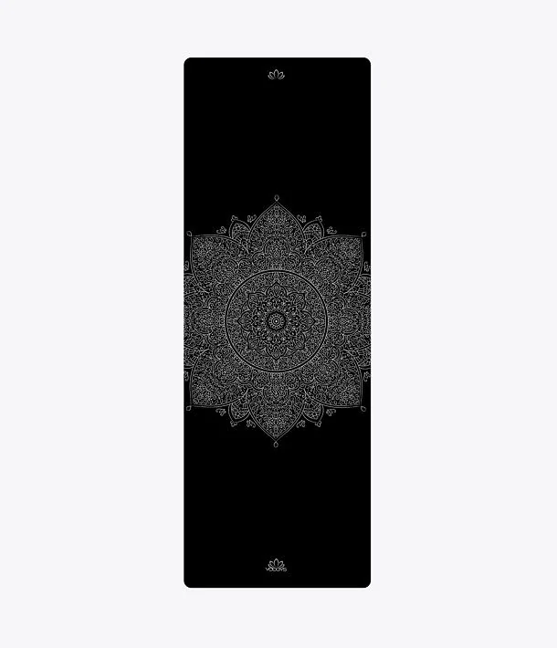 Neklouzavá podložka na jógu MANDALA SILVER