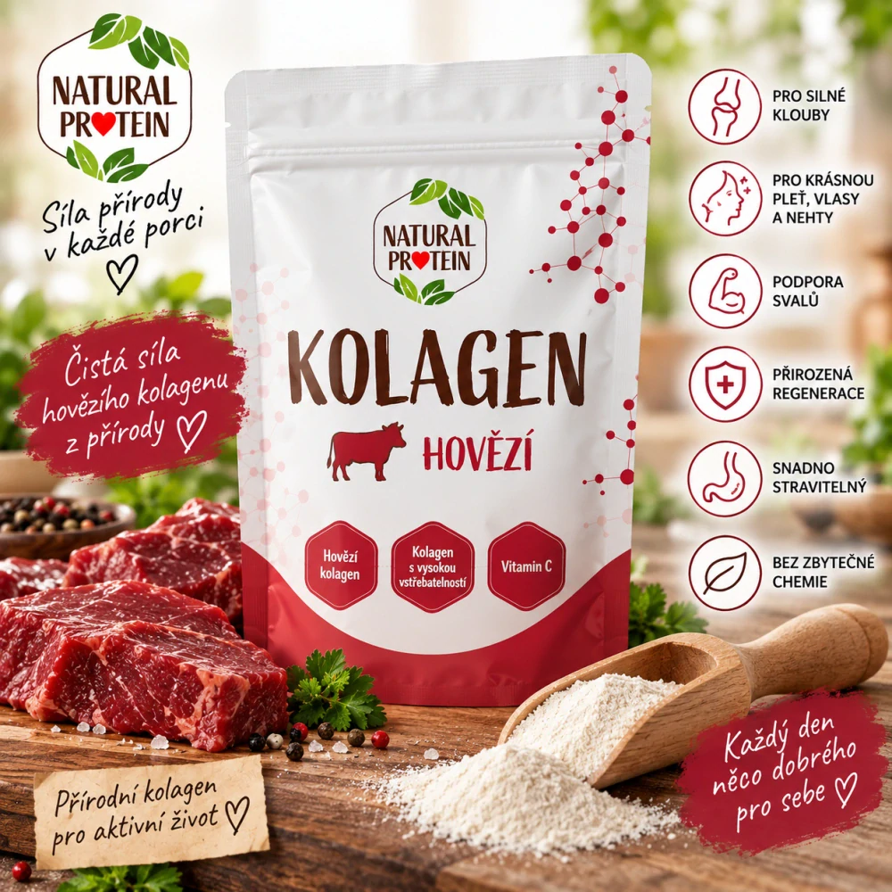 Kolagen hovězí 10 g (pro klouby, chrupavky, šlachy)