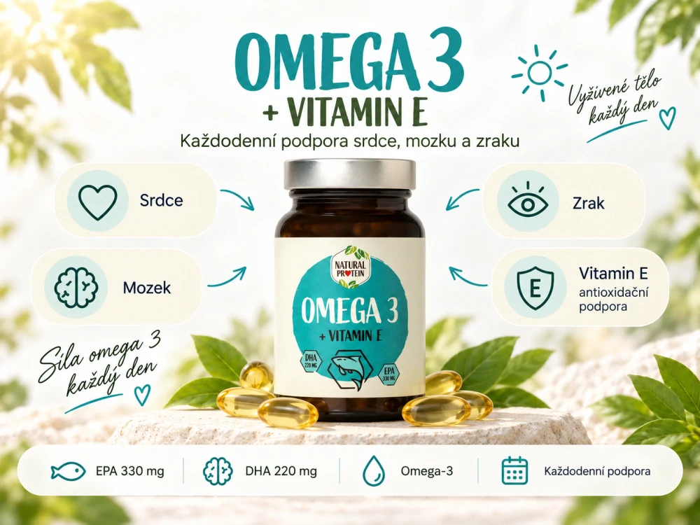 Omega 3 + Vitamin E