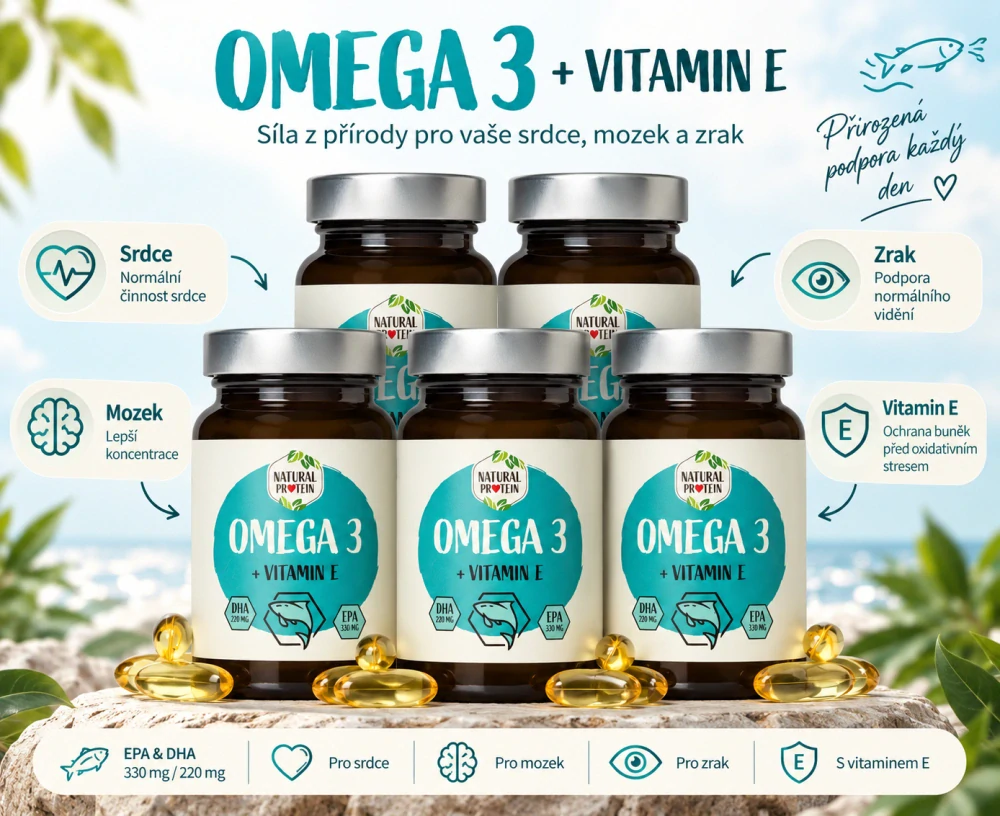 Omega 3 + Vitamin E
