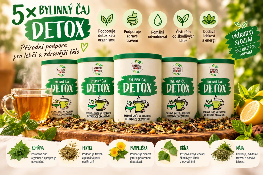 Bylinný sypaný čaj Detox