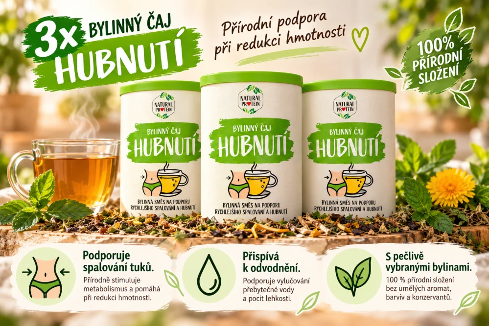 Bylinný sypaný čaj Hubnutí