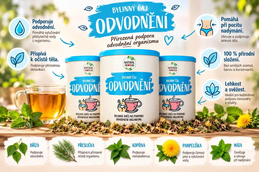 Bylinný sypaný čaj Odvodnění