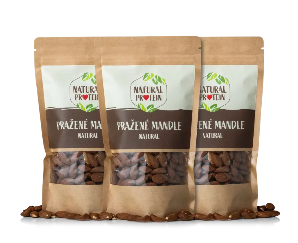 Mandle pražené Natural