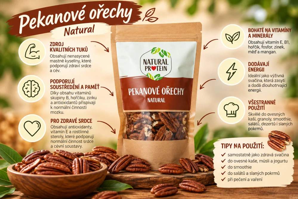 Pekanové ořechy