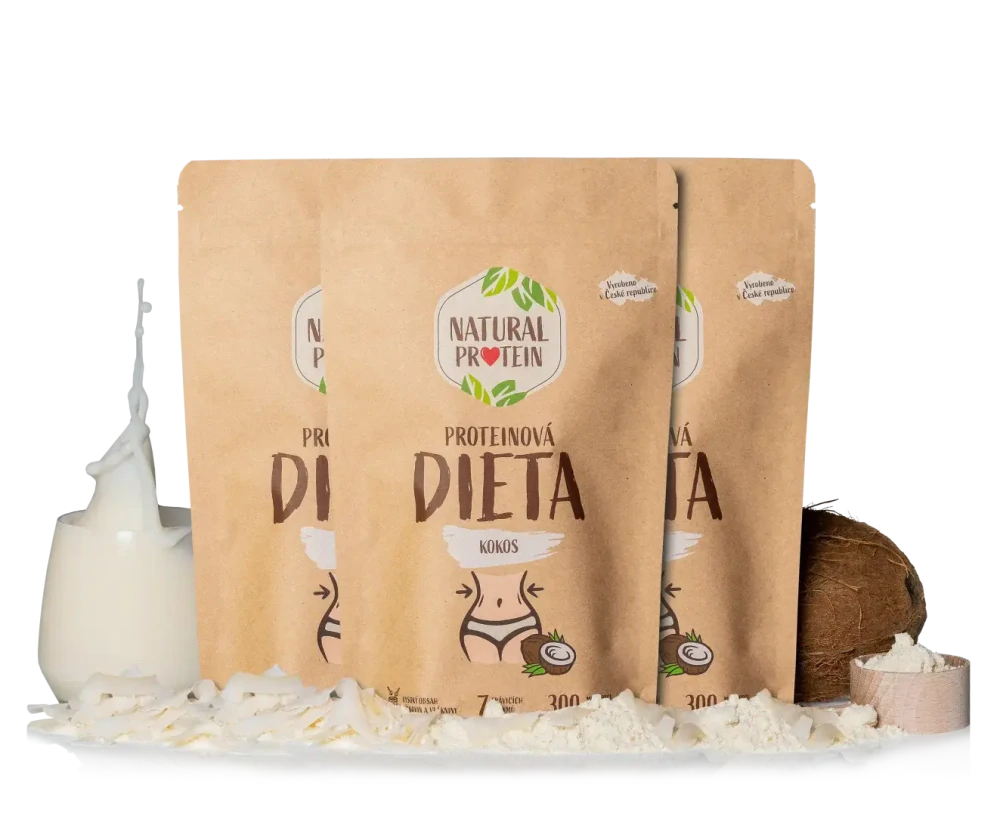 NaturalProtein Proteinová dieta Kokos