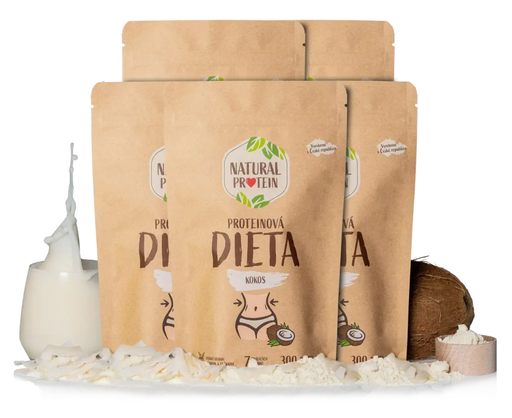 NaturalProtein Proteinová dieta Kokos