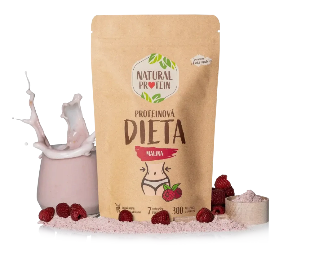 NaturalProtein Proteinová dieta Malina