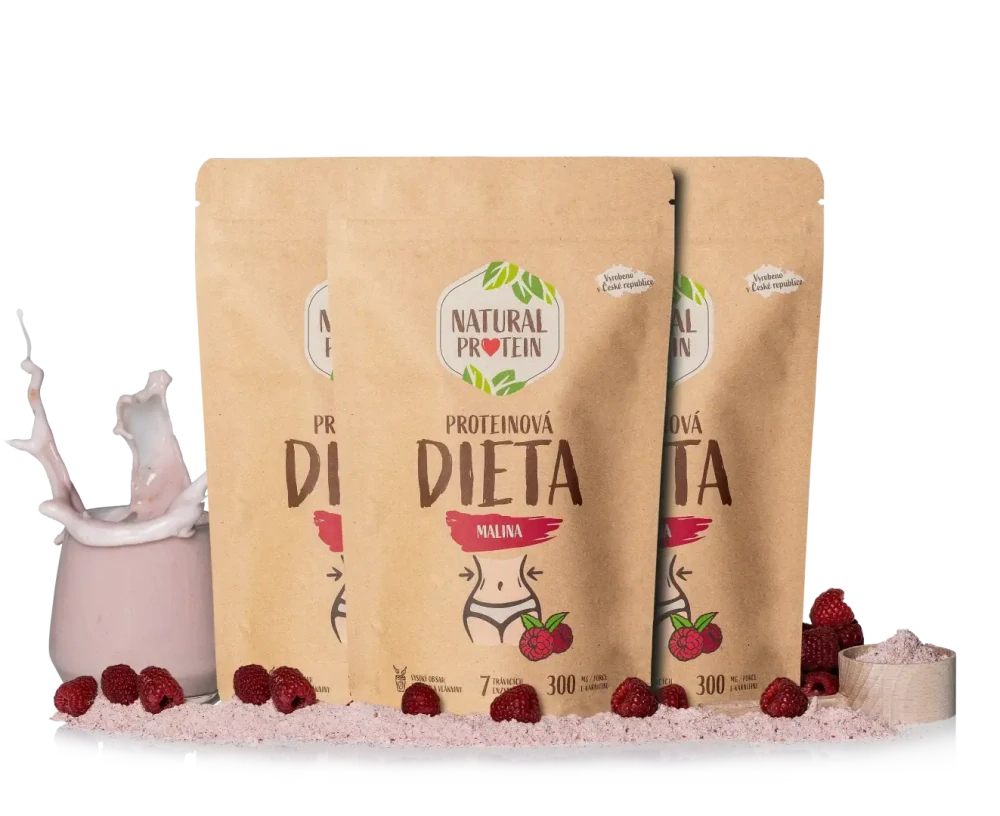 NaturalProtein Proteinová dieta Malina