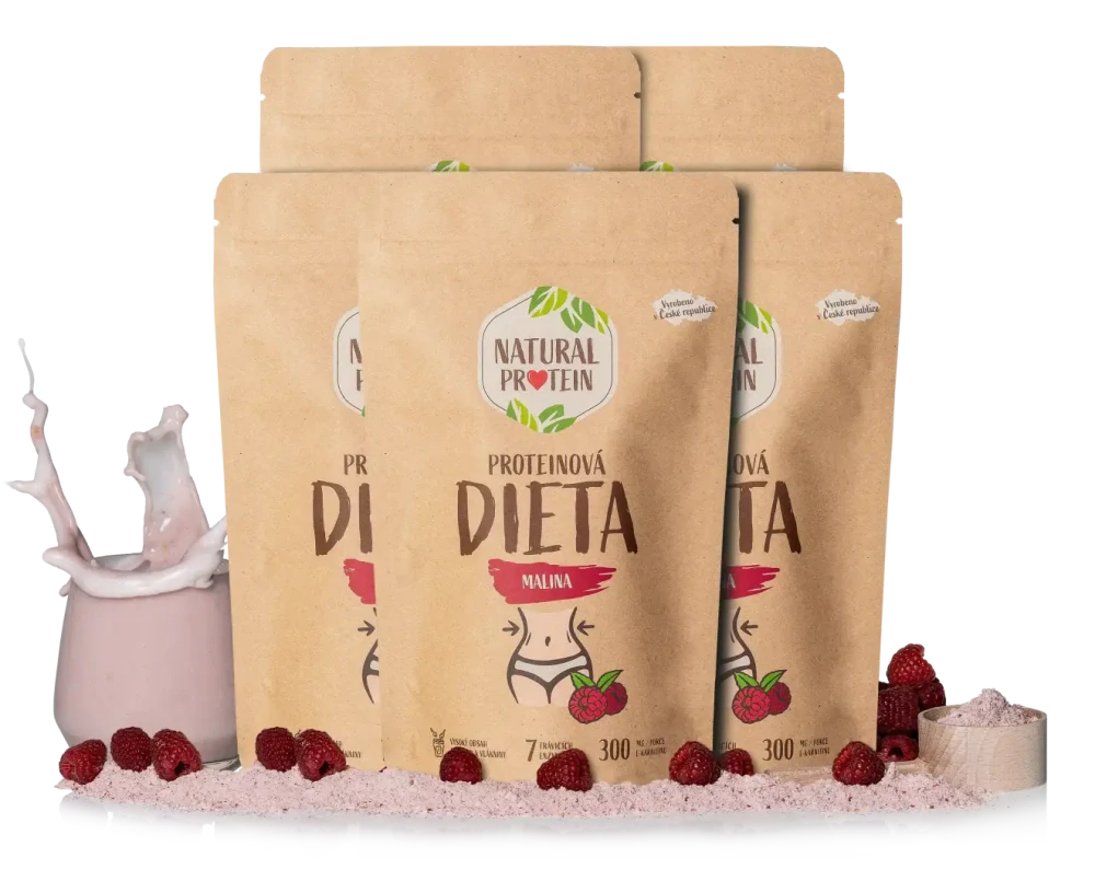 NaturalProtein Proteinová dieta Malina