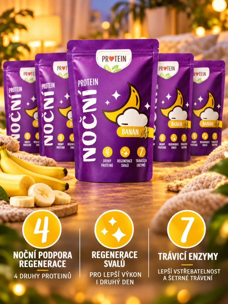Noční protein Banán