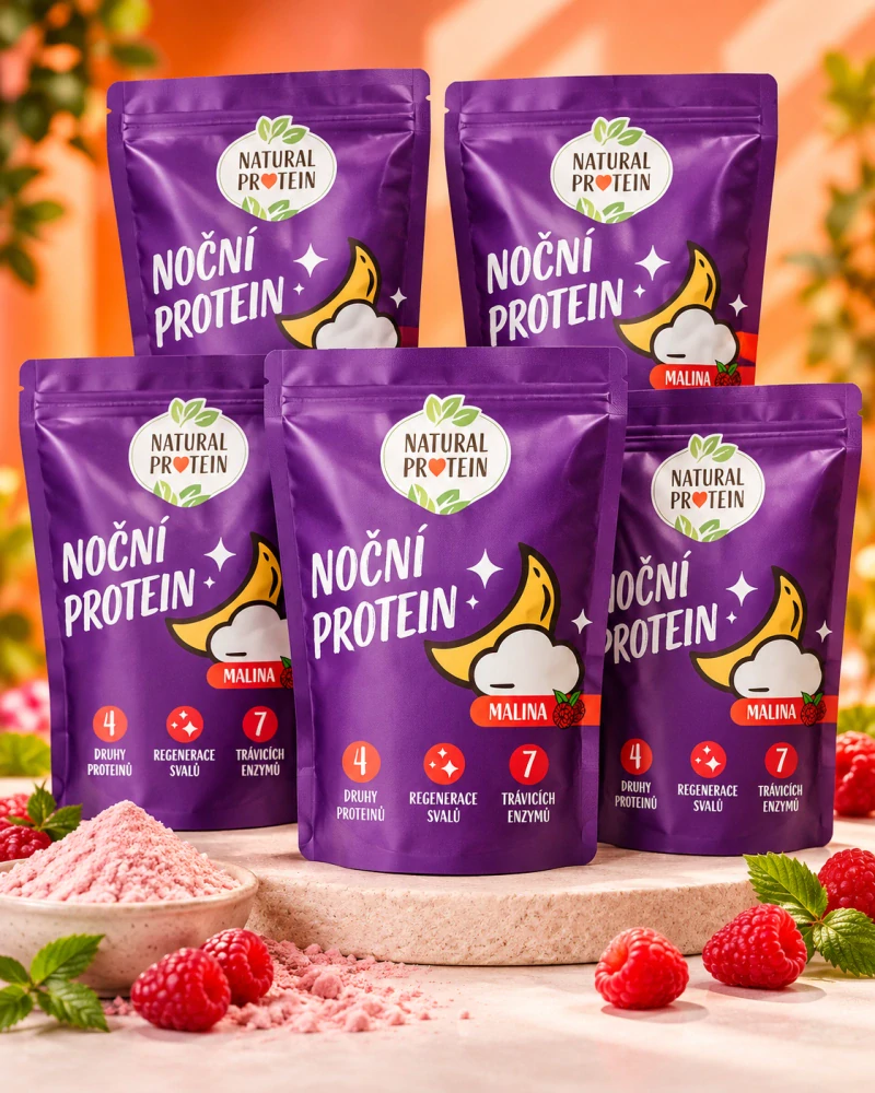Noční protein Malina