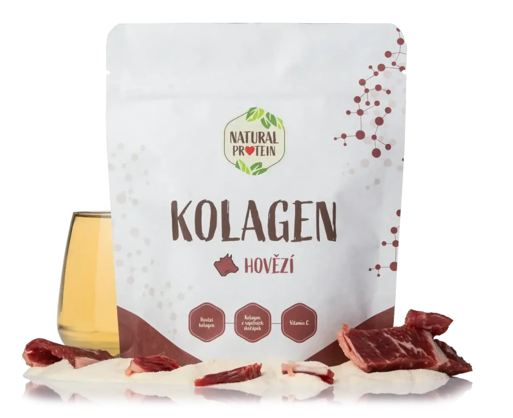 NaturalProtein Kolagen hovězí (pro klouby, chrupavky, šlachy)