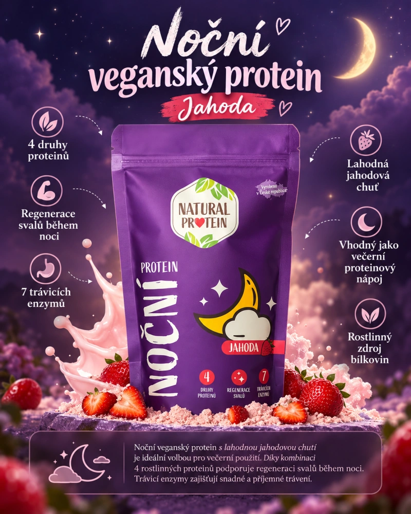 Noční protein Jahoda