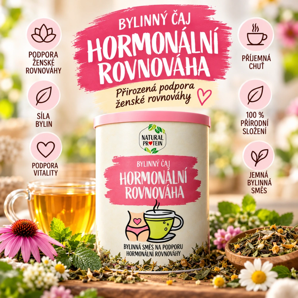 Bylinný sypaný čaj Hormonální rovnováha