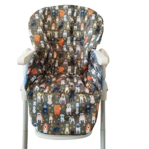 Náhradní potah do jídelní židličky pejsci