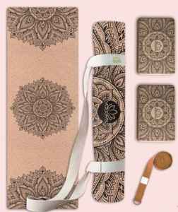 SET NA JÓGU CORK INFINITY NATURAL