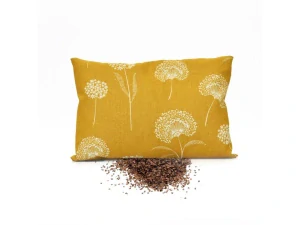 Nahřívací pohankový polštářek CHMÝŘÍ, tmavě žlutá 
