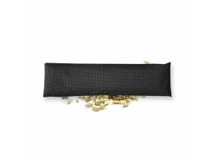 Nahřívací špaldový bederní polštářek LITTLE DOTS BLACK