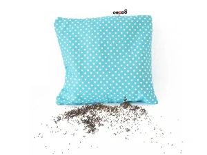 Řepkový polštářek LITTLE DOTS TYRKYS
