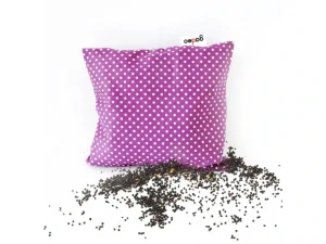 Řepkový polštářek LITTLE DOTS LILA