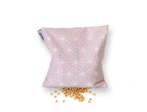 Nahřívací třešňový mini polštářek HVĚZDY, růžová