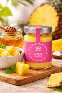 Ananas v medu
