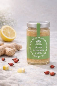 Zázvor s citronem v medu
