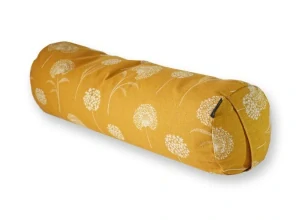 Jógový válec, bolster na jógu CHMÝŘÍ, žlutá