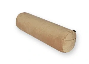 Jógový válec, bolster na jógu VELVET béžová
