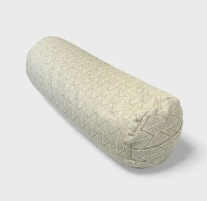 Jógový válec, bolster na jógu LISTY, béžová