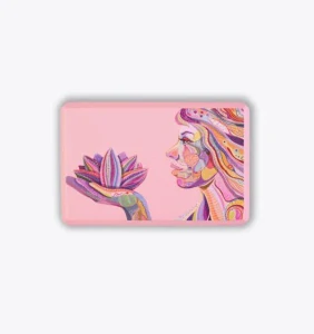 Cihlička na jógu růžová LOTUS BLOSSOM
