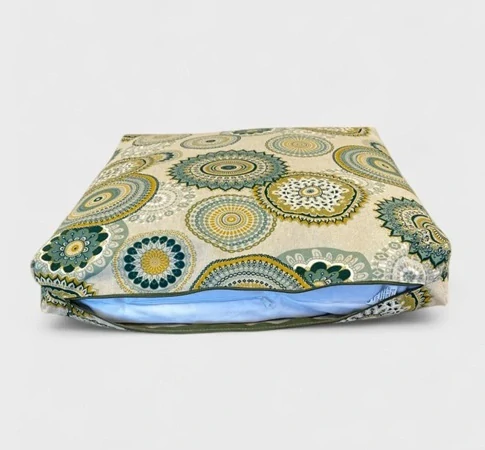 Sedací polštář MANDALA zelená