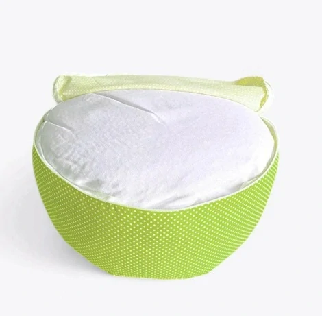 Meditační polštář POLKA DOTS, limetka