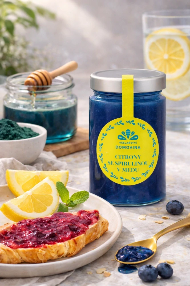 Citron se spirulinou v medu