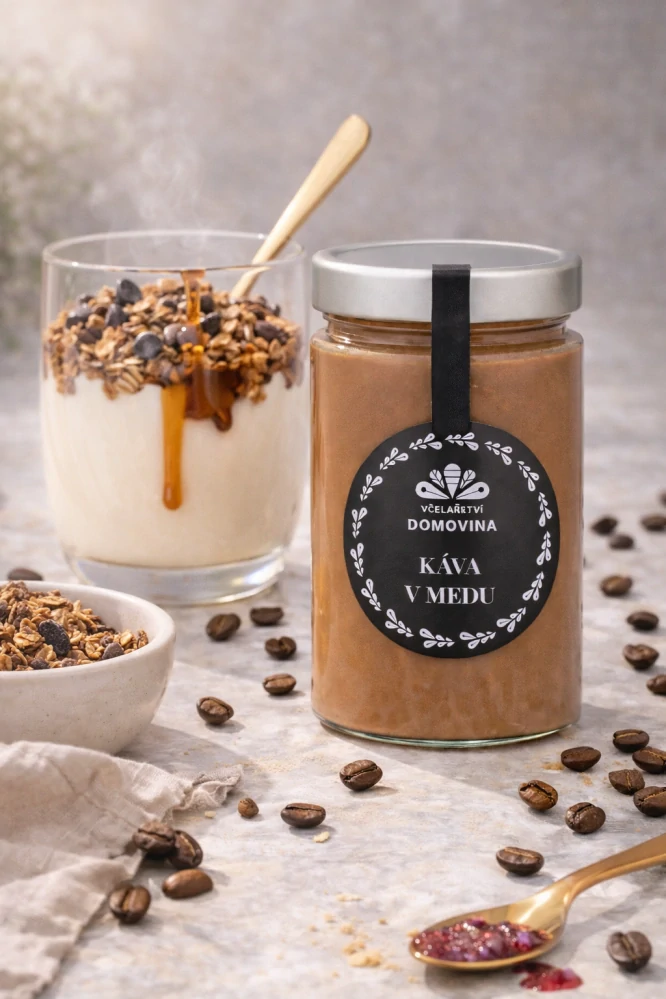 Káva v medu
