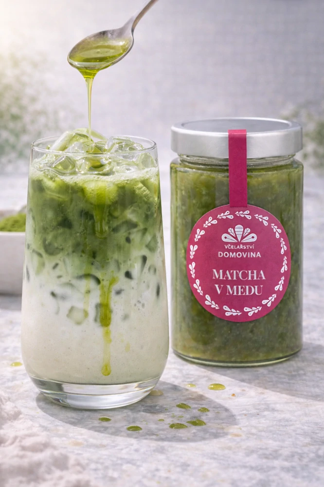 Matcha v medu