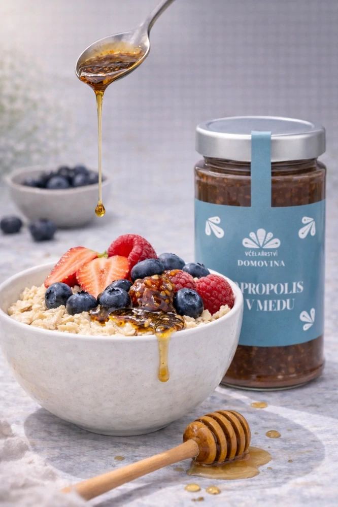 Propolis v medu