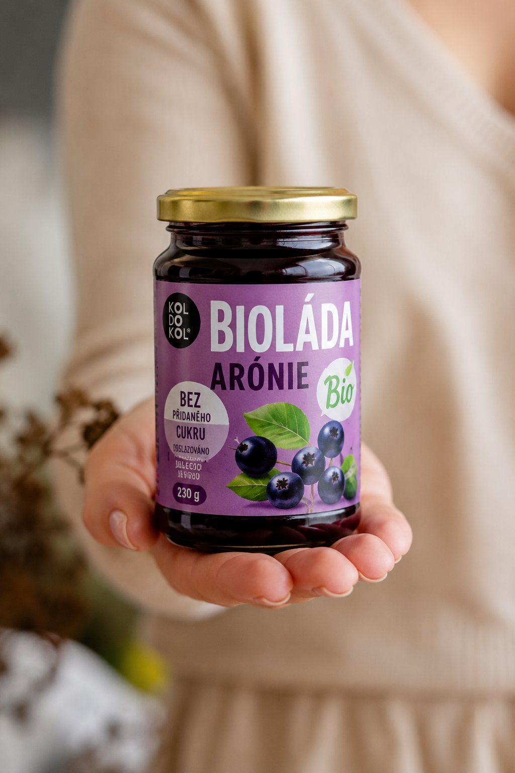 Bioláda arónie 230g bio