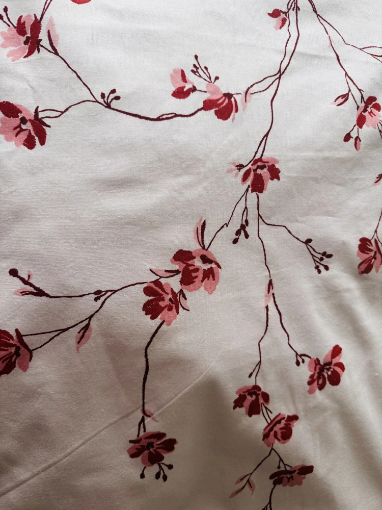 Bavlněné povlečení japonské květy