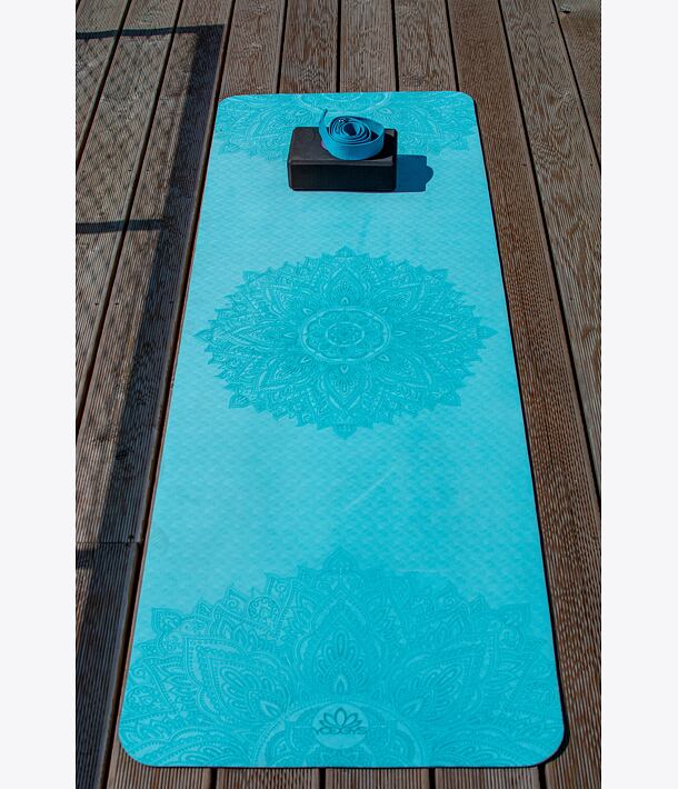 Podložka na cvičení BASIC MANDALA AZURE