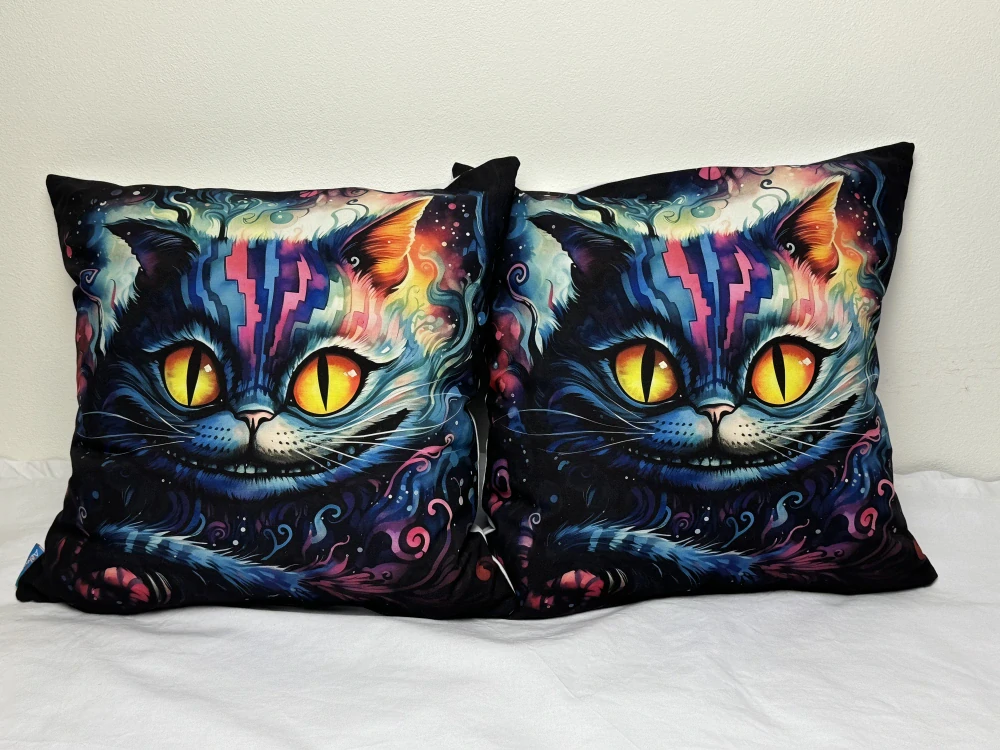 Polštář crayzy kočka