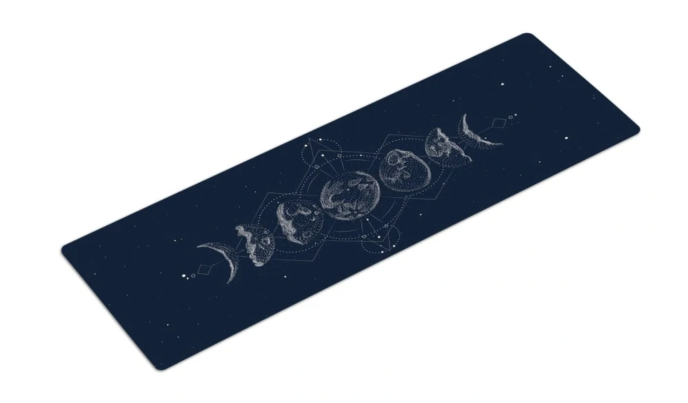 Designová podložka na jógu MOON PHASE