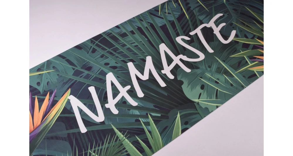 Cestovní podložka na jógu NAMASTE