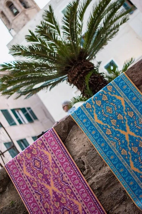 Designová podložka na jógu ARABIAN NIGHTS