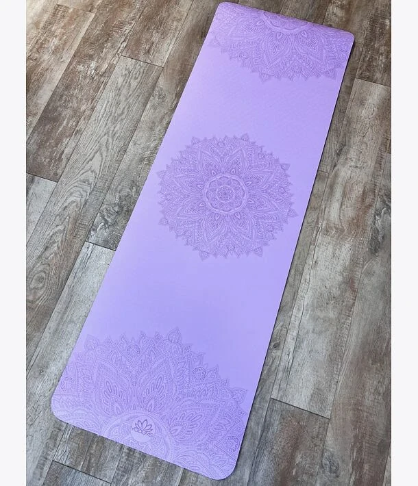 Podložka na cvičení BASIC MANDALA LILA